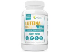 Luteina Forte 40 mg + Zeaxantina, 60 Capsule (Vitamine pentru ochi) Wish